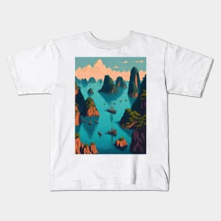 Ha Long Bay Kids T-Shirt